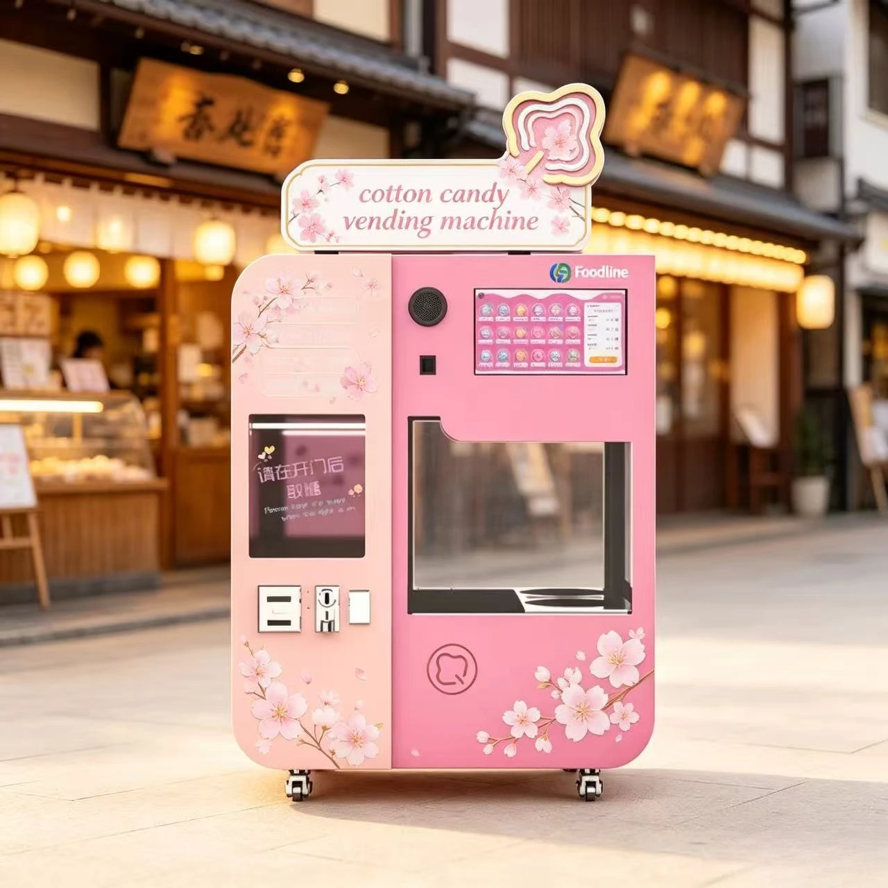 Candy Floss Machine - Macchina Automatica per Zucchero Filato Elettrica