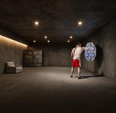 Arcade Games & Vending Llc Photos - Macchina da Boxe Musicale Intelligente da
